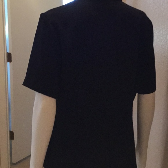 Polyester black blouse - Picture 2 of 2